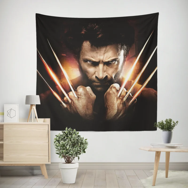 The Wolverine: A Marvel Cinematic Adventure  Wall Tapestry