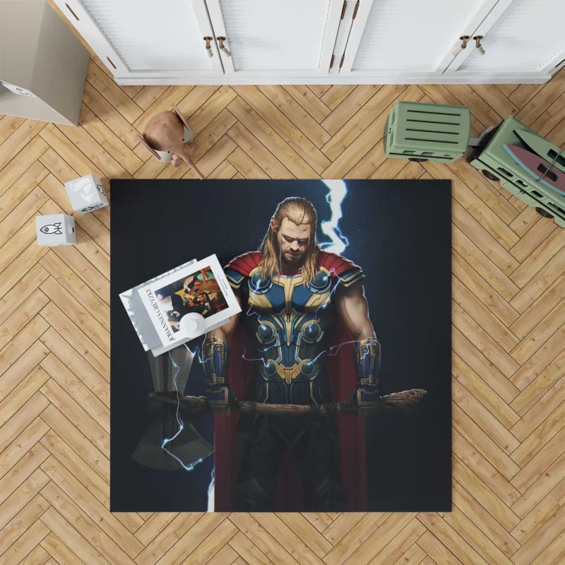 Thor: Love and Thunder - God of Thunder Returns Floor Rug