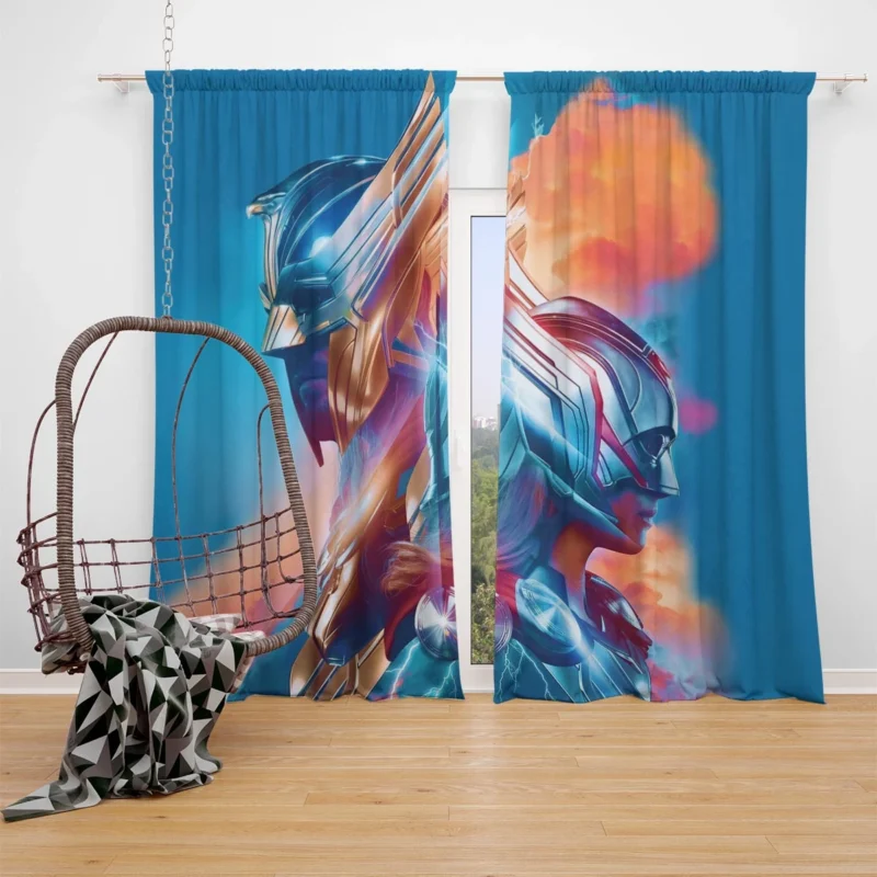 Thor: Love and Thunder - Jane Foster Journey Window Curtain