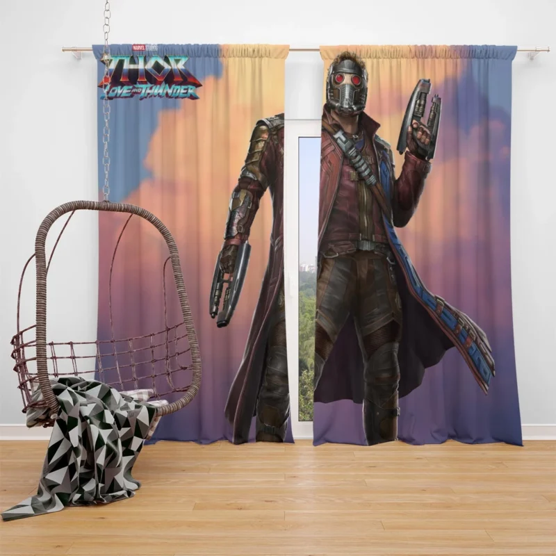 Thor: Love and Thunder: Star Lord Cameo Window Curtain