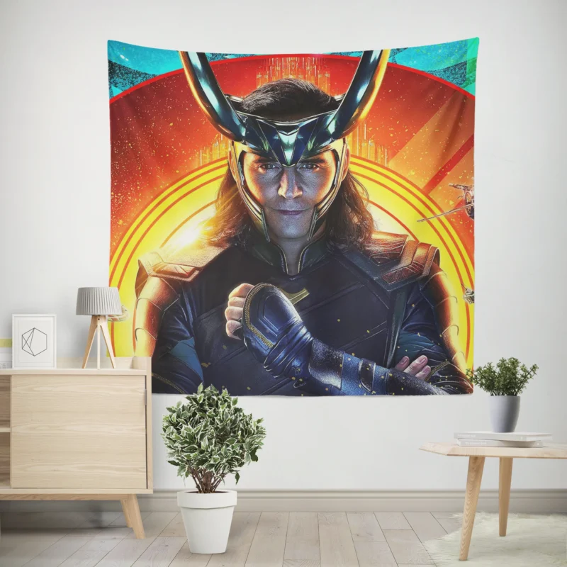 Thor: Ragnarok - Loki Mischief Unleashed  Wall Tapestry