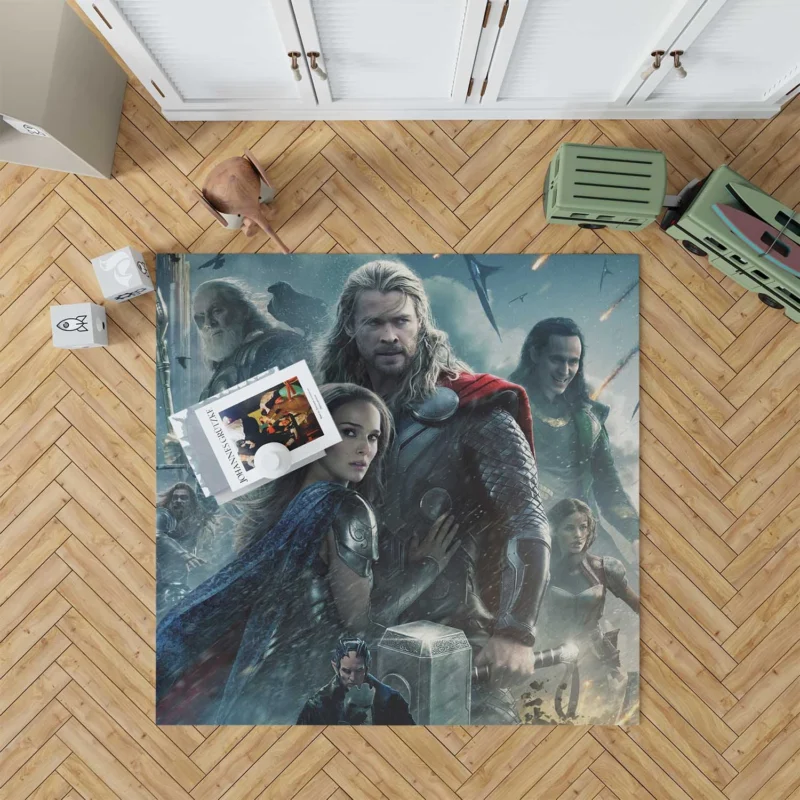 Thor: The Dark World - God of Thunder Returns Floor Rug