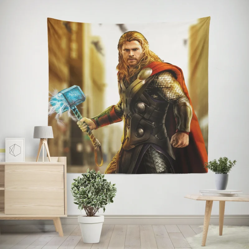 Thor in Avengers: Age of Ultron  Wall Tapestry