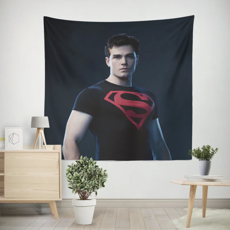 Titans TV Show: Superboy Arrival  Wall Tapestry