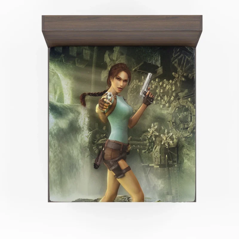 Tomb Raider Anniversary with Lara Croft Fitted Sheet