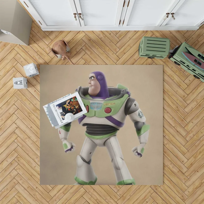 Toy Story 4: Buzz Lightyear Return to Action Floor Rug