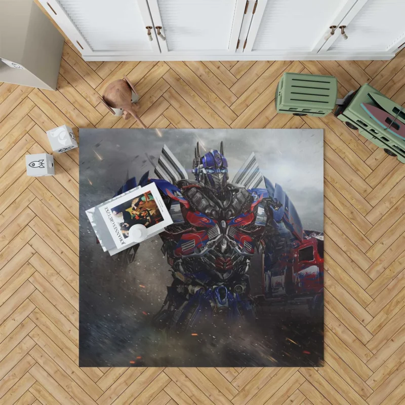 Transformers: Age of Extinction - The Iconic Optimus Prime Floor Rug