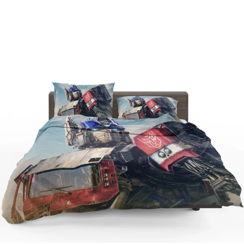 Transformers: Rise of the Beasts - Optimus Prime Rises Bedding Set