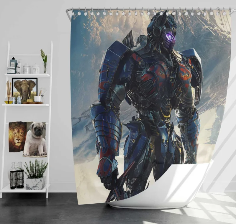 Transformers: The Last Knight - Optimus Prime Journey Shower Curtain