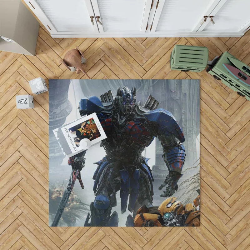 Transformers: The Last Knight - Unveiling Optimus Prime Floor Rug