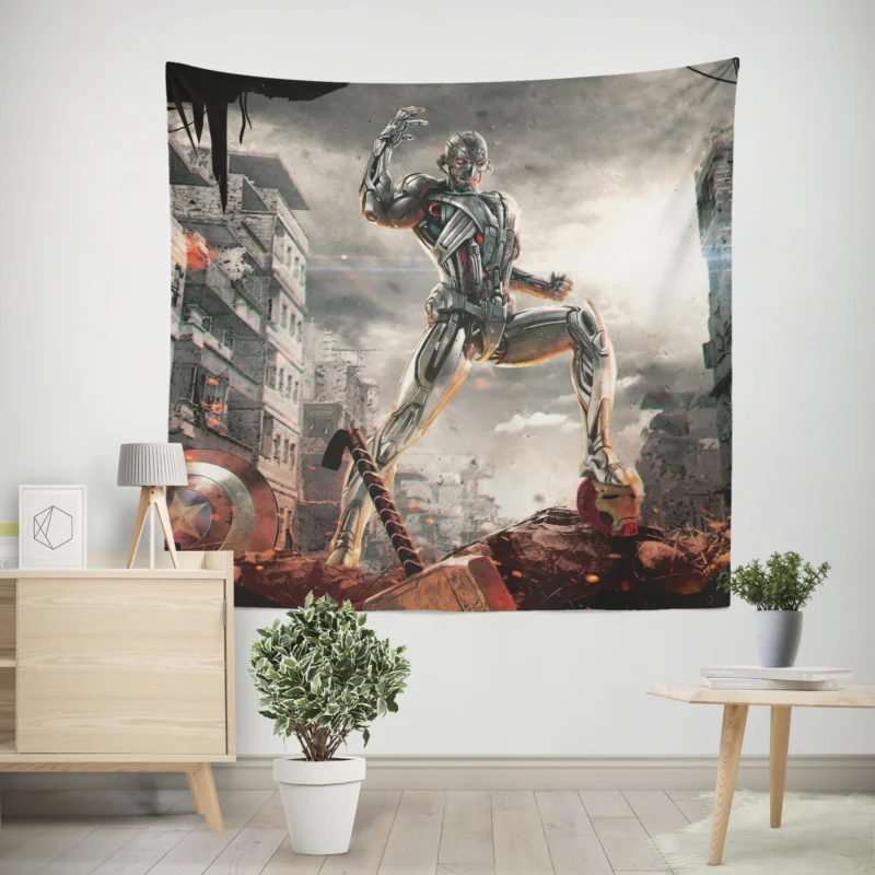 Ultron Movie Reign: Avengers Assemble  Wall Tapestry