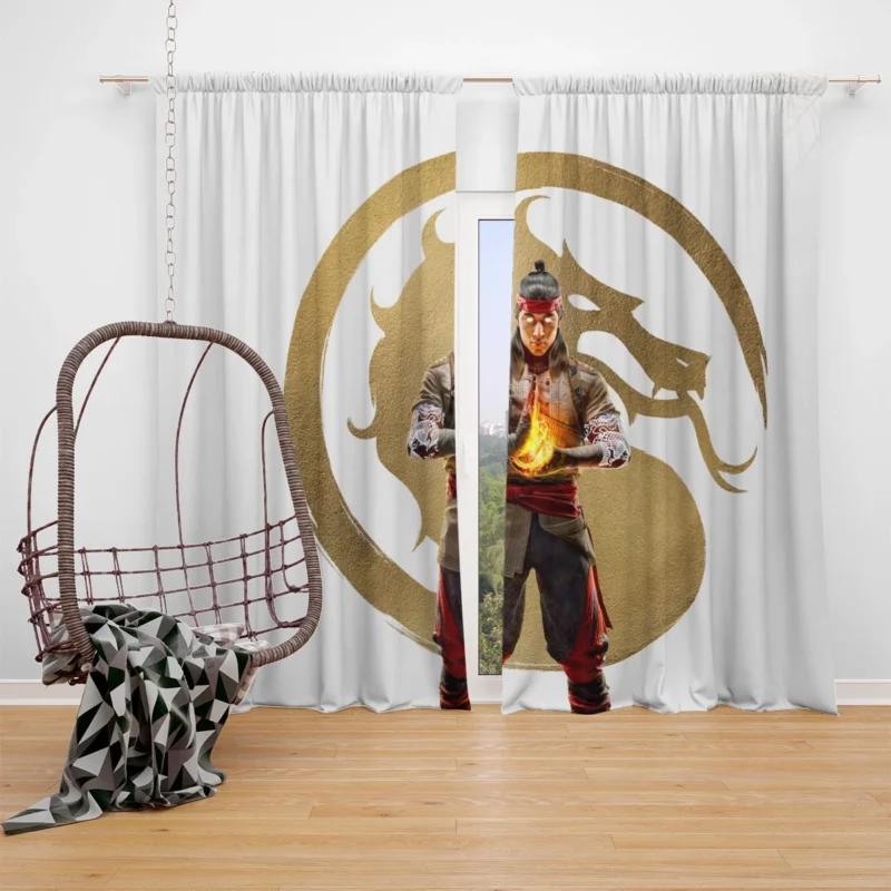 Unlock Premium Liu Kang in Mortal Kombat 1 Remake Window Curtain
