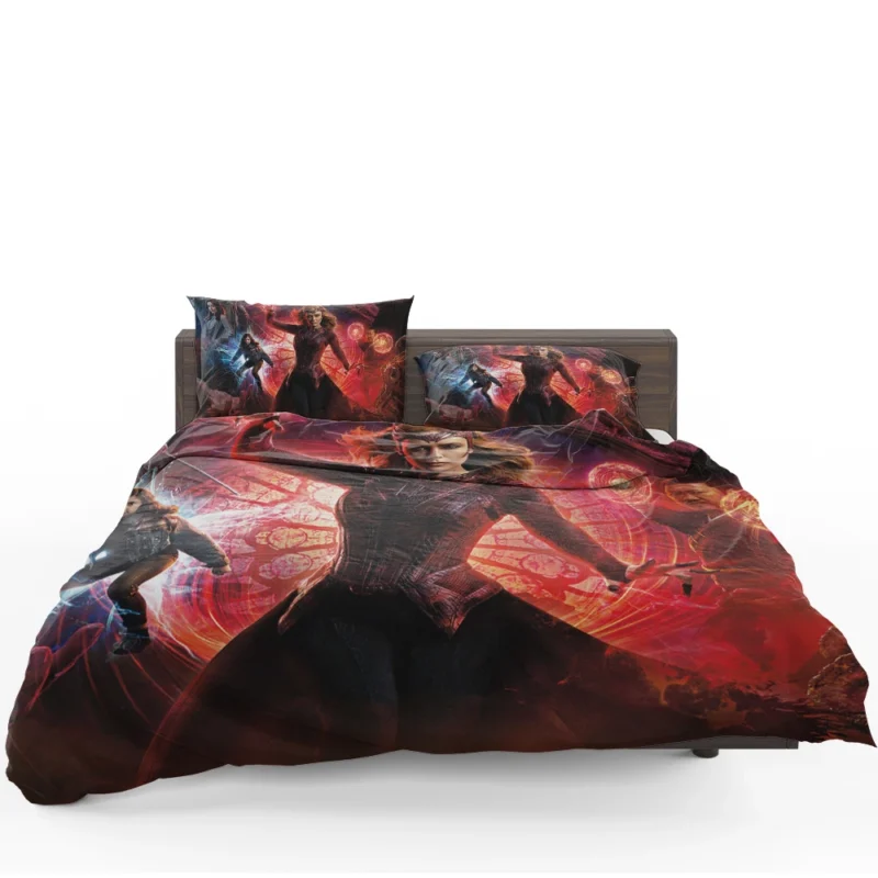 Unlocking Scarlet Witch Role in Multiverse of Madness Bedding Set