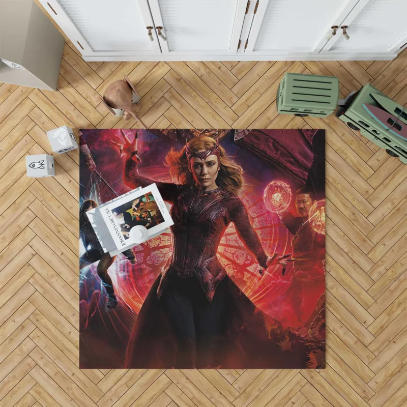 Unlocking Scarlet Witch Role in Multiverse of Madness Floor Rug