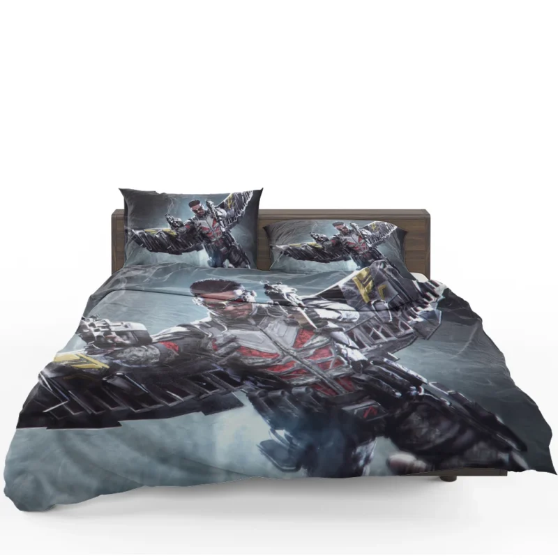 Unmasking the Secrets of Falcon in Comics Bedding Set