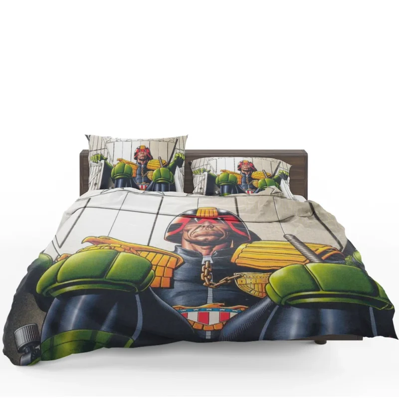 Unveiling the Epic Universe of 2000 AD Comics Bedding Set