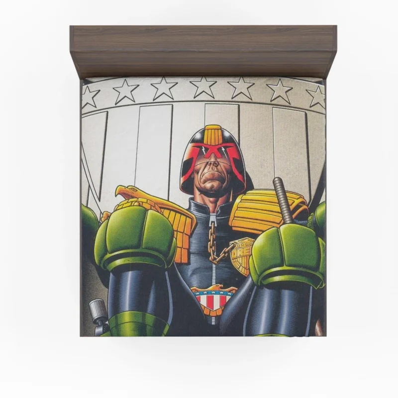 Unveiling the Epic Universe of 2000 AD Comics Fitted Sheet