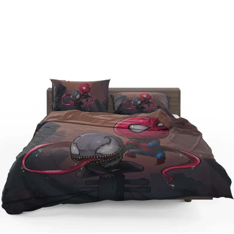 Venom Comics: Spider-Man Deadly Enemy Bedding Set