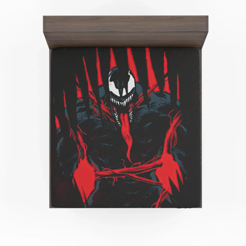 Venom: Let There Be Carnage - Chaotic Carnage Fitted Sheet