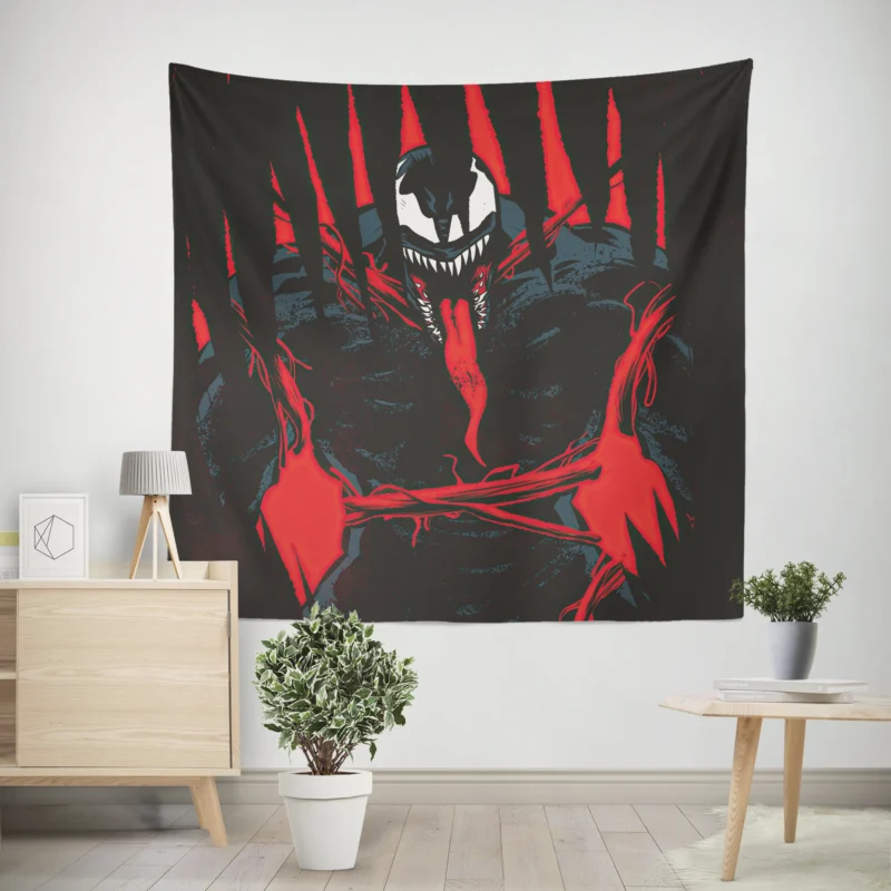 Venom: Let There Be Carnage - Chaotic Carnage  Wall Tapestry