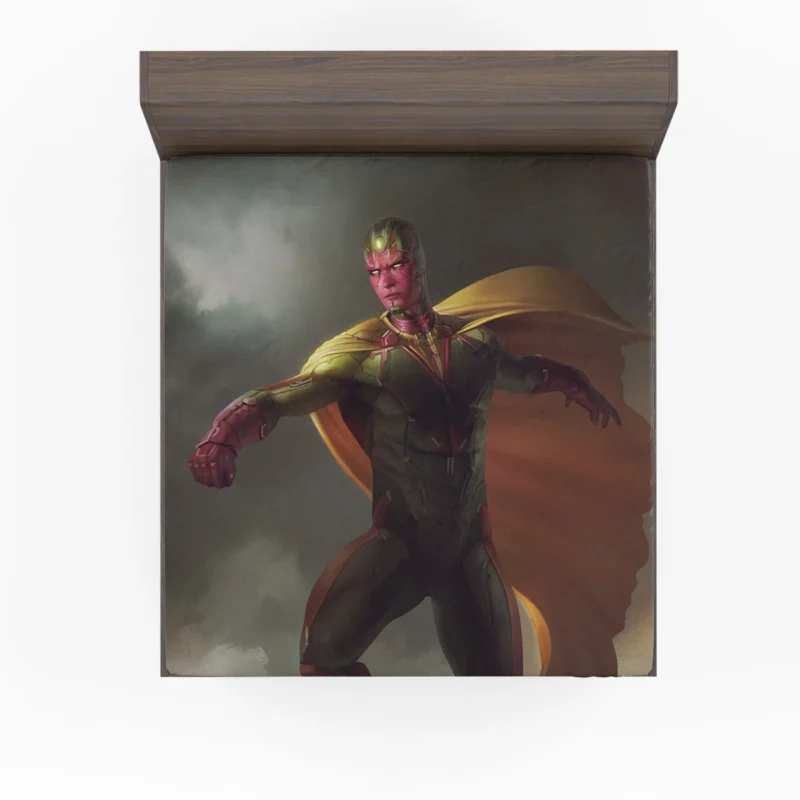Vision Comics: Marvel Synthezoid Fitted Sheet