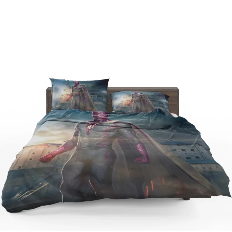 Vision in Avengers: Age of Ultron - Stunning Wallpaper Bedding Set