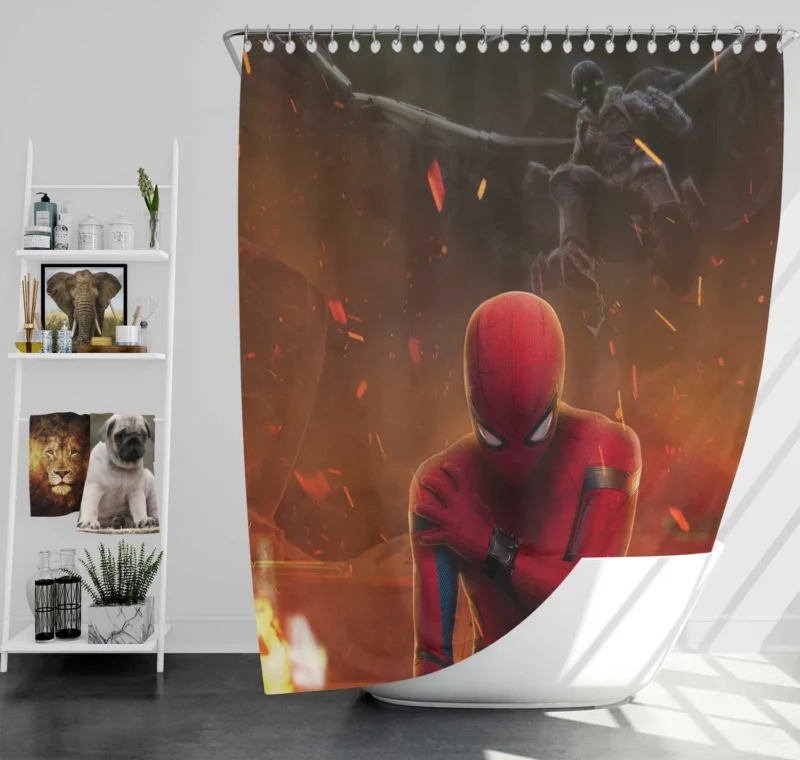 Vulture in Spider-Man: Homecoming Shower Curtain