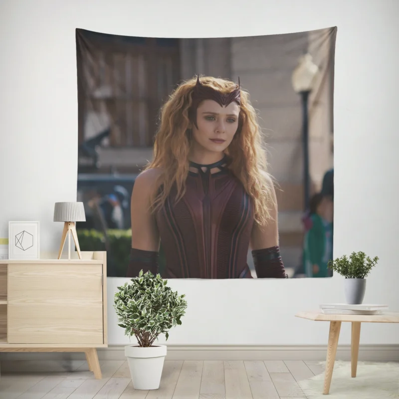 WandaVision: Scarlet Witch Mystical World  Wall Tapestry