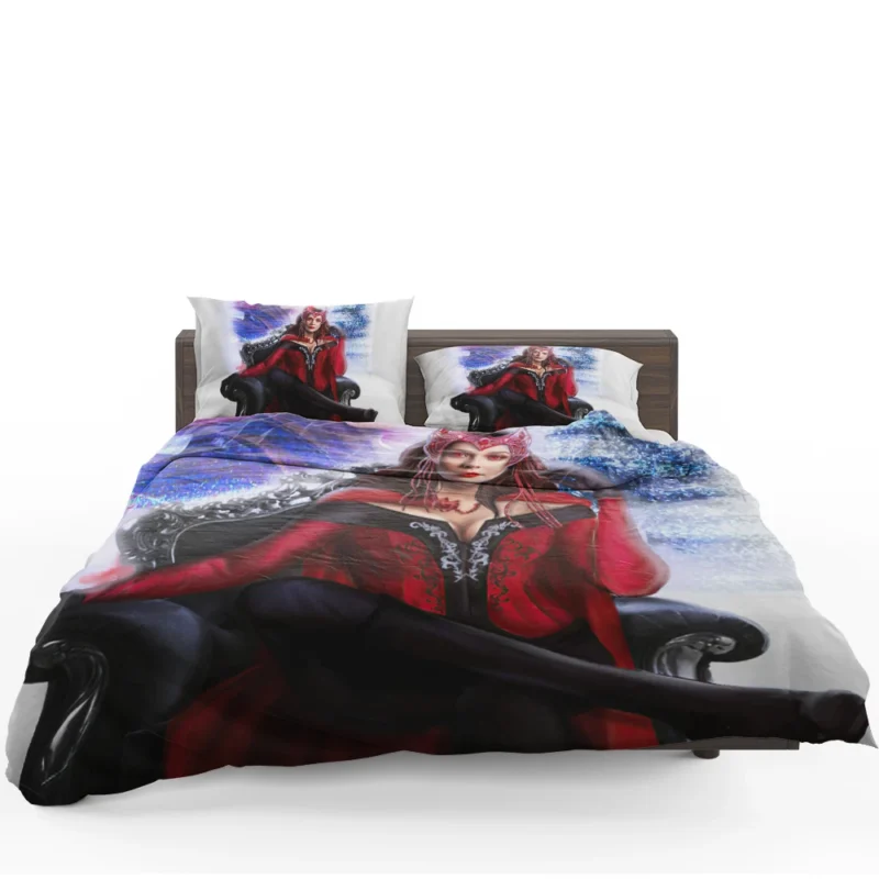 WandaVision: Scarlet Witch Reality-Altering Powers Bedding Set