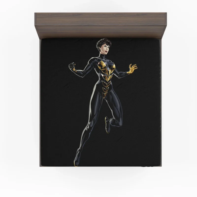 Wasp: Janet van Dyne Storied History Fitted Sheet