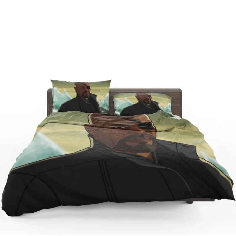 What If...? TV Show: Nick Fury Alternate Tales Bedding Set
