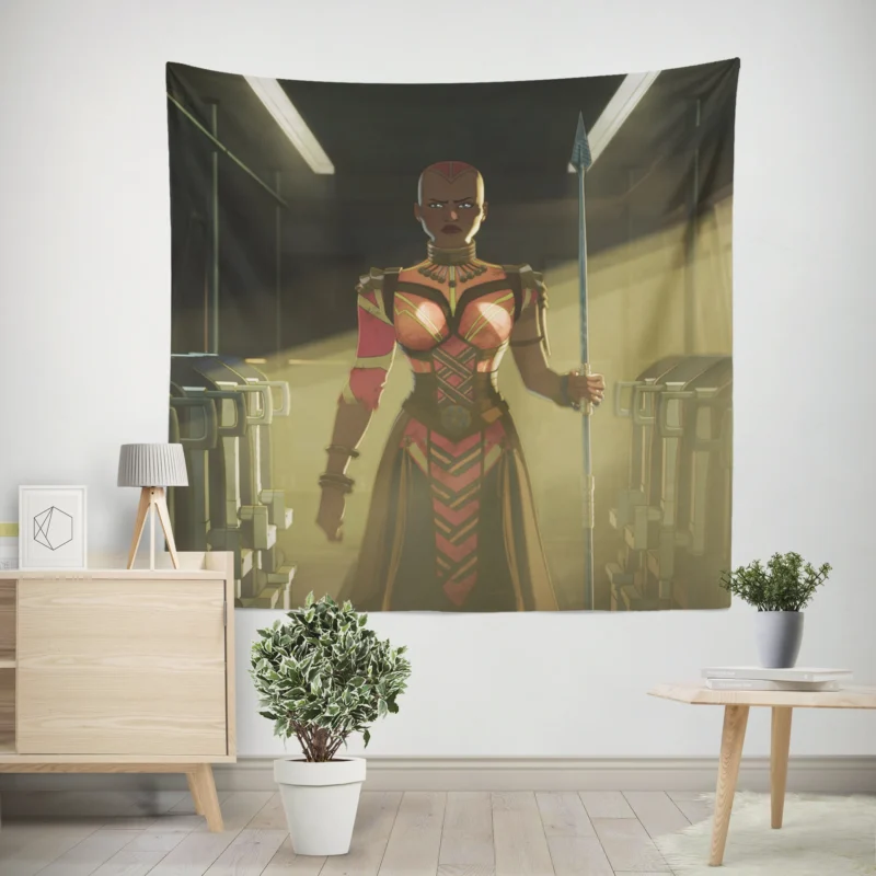 What If...? TV Show: Okoye Alternate Reality  Wall Tapestry