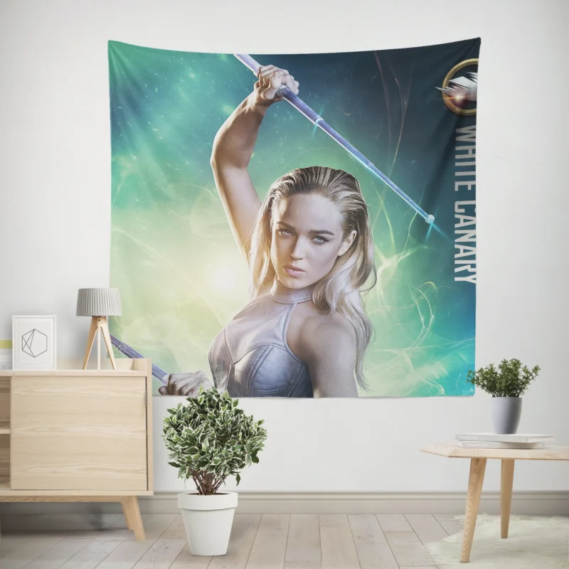 White Canary: A Hero in Legends of Tomorrow  Wall Tapestry