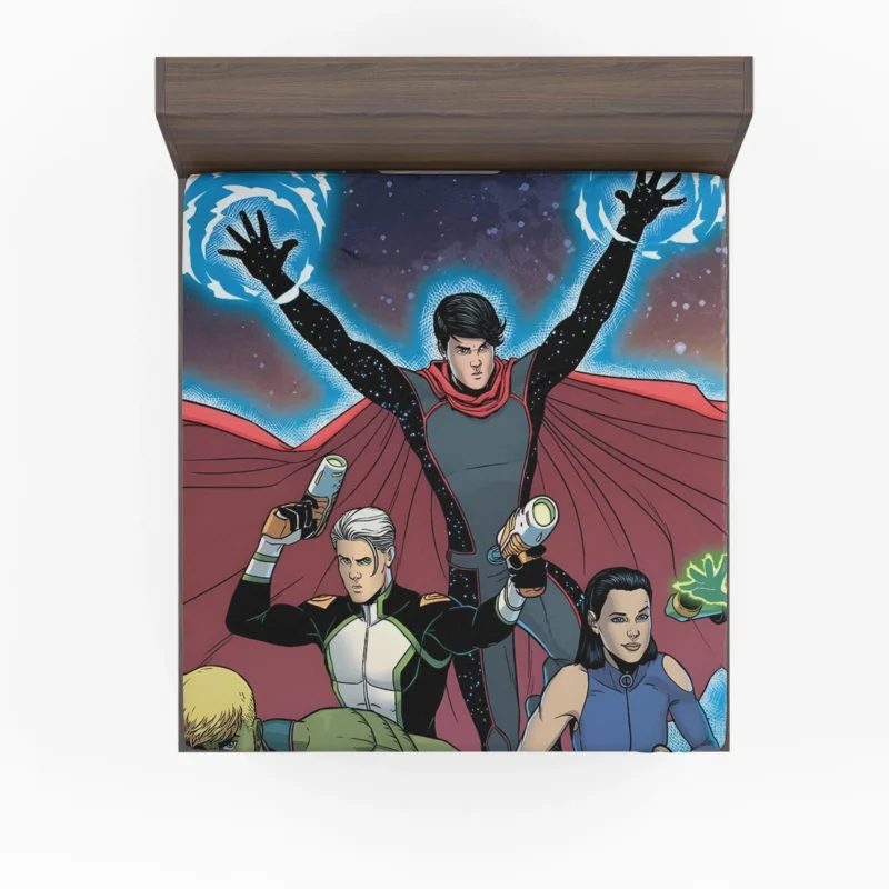 Wiccan: Teen Avengers Magic User Fitted Sheet