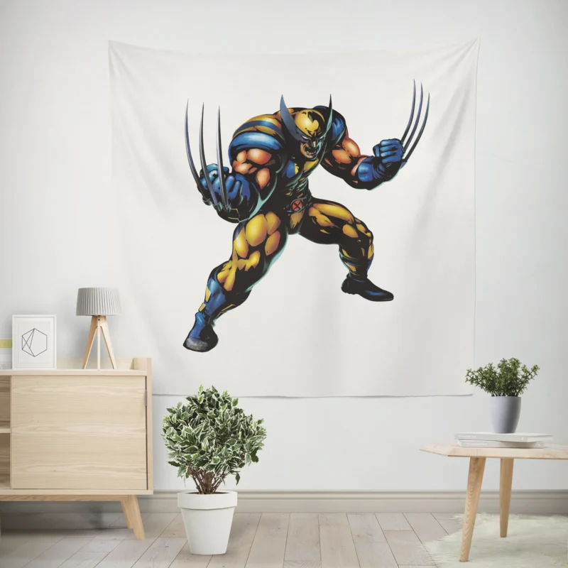 Wolverine Comics: Marvel Fearless Warrior  Wall Tapestry
