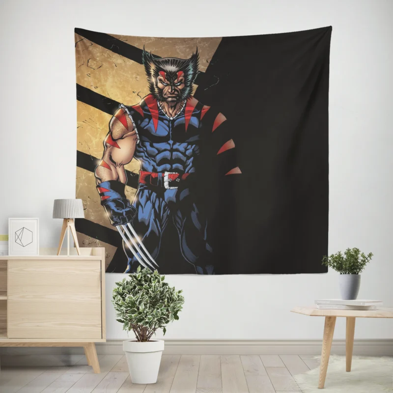 Wolverine Comics: Marvel Ferocious Fighter  Wall Tapestry