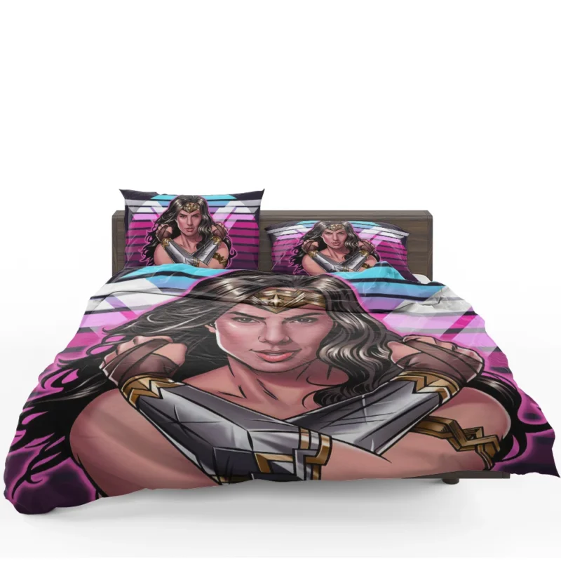 Wonder Woman 1984: Gal Gadot Iconic Return Bedding Set