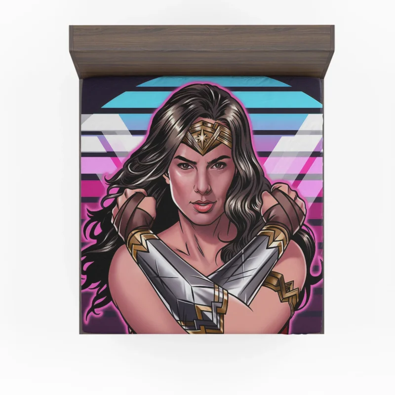 Wonder Woman 1984: Gal Gadot Iconic Return Fitted Sheet