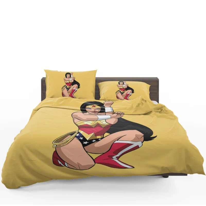 Wonder Woman Comics: A Symbol of Justice Bedding Set