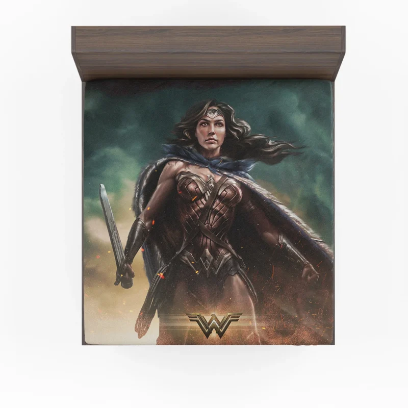 Wonder Woman: Gal Gadot Iconic Role Fitted Sheet
