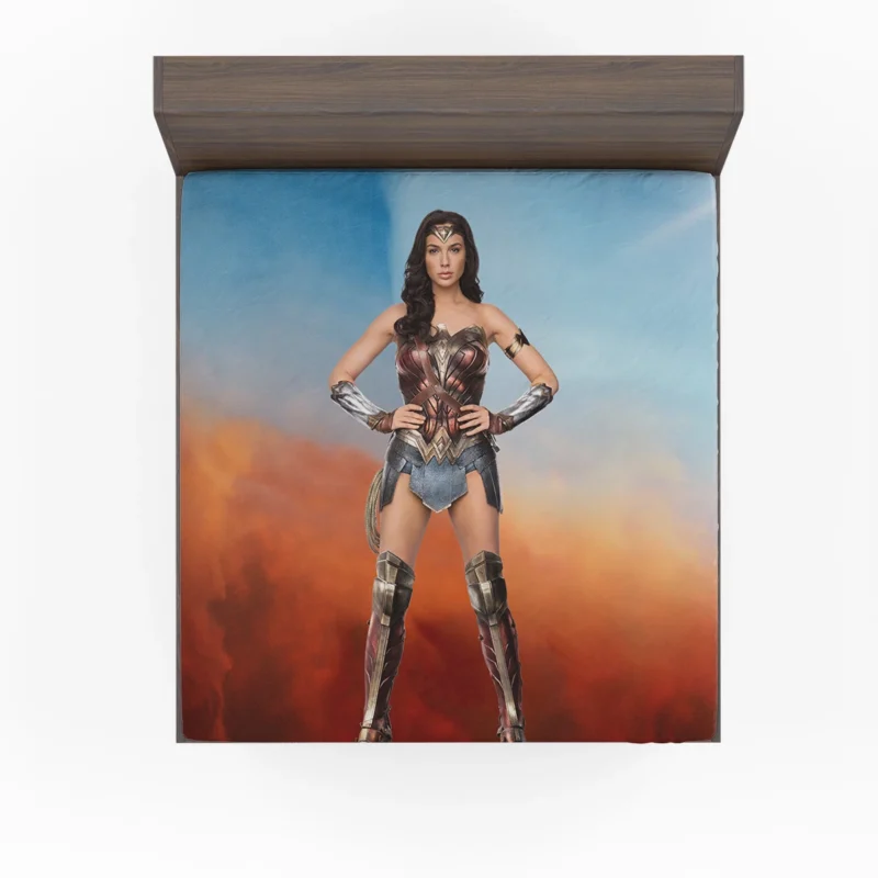 Wonder Woman: Gal Gadot Superhero Journey Fitted Sheet