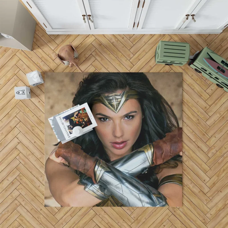 Wonder Woman Movie: Gal Gadot Amazon Warrior Floor Rug