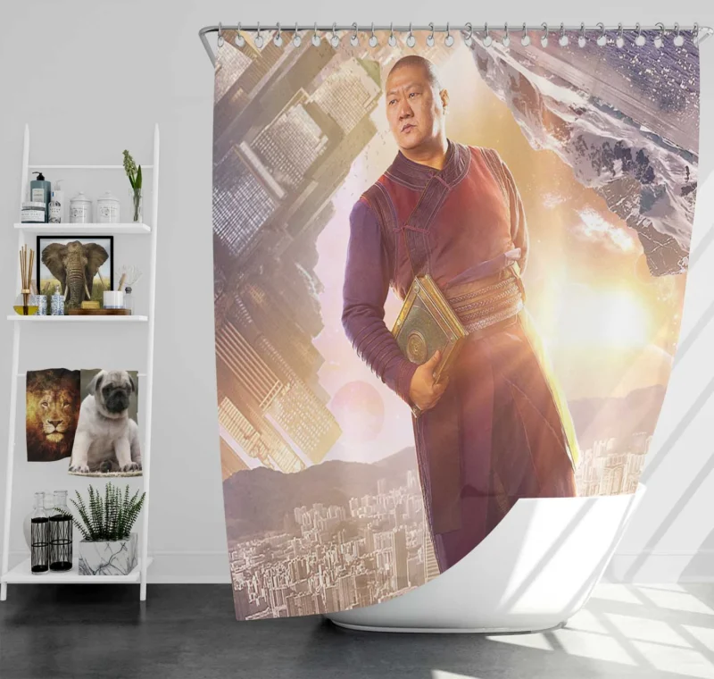 Wong: Benedict Wong Role in Doctor Strange Shower Curtain
