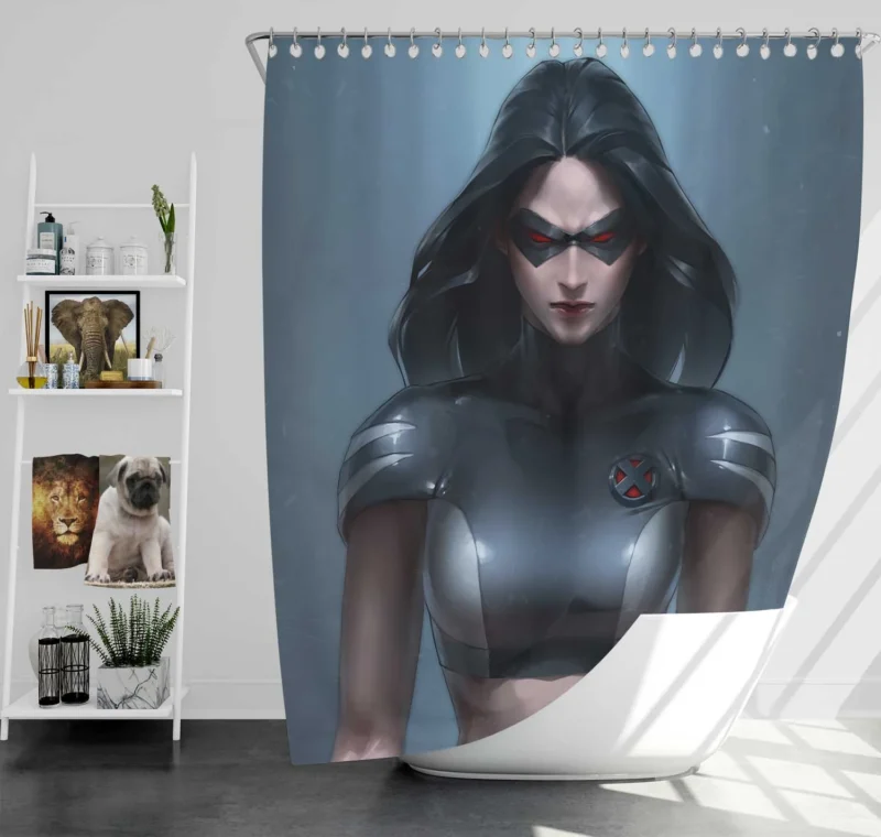 X-23: Joining the X-Men Ranks Shower Curtain