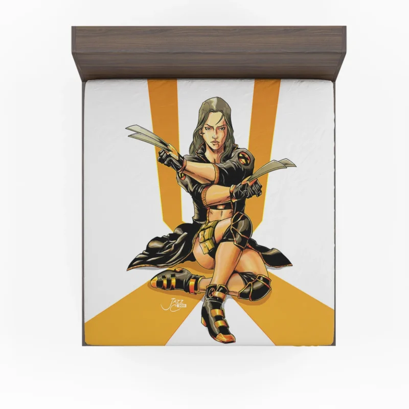 X-23: Marvel Fearless Warrior Fitted Sheet