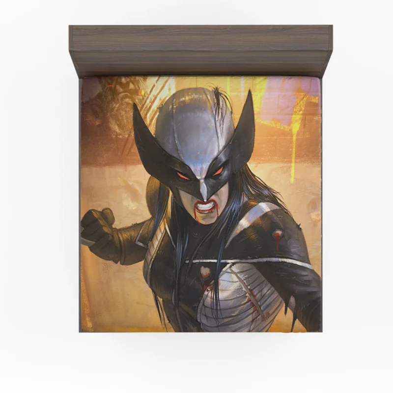 X-23: Marvel Relentless Fighter Fitted Sheet