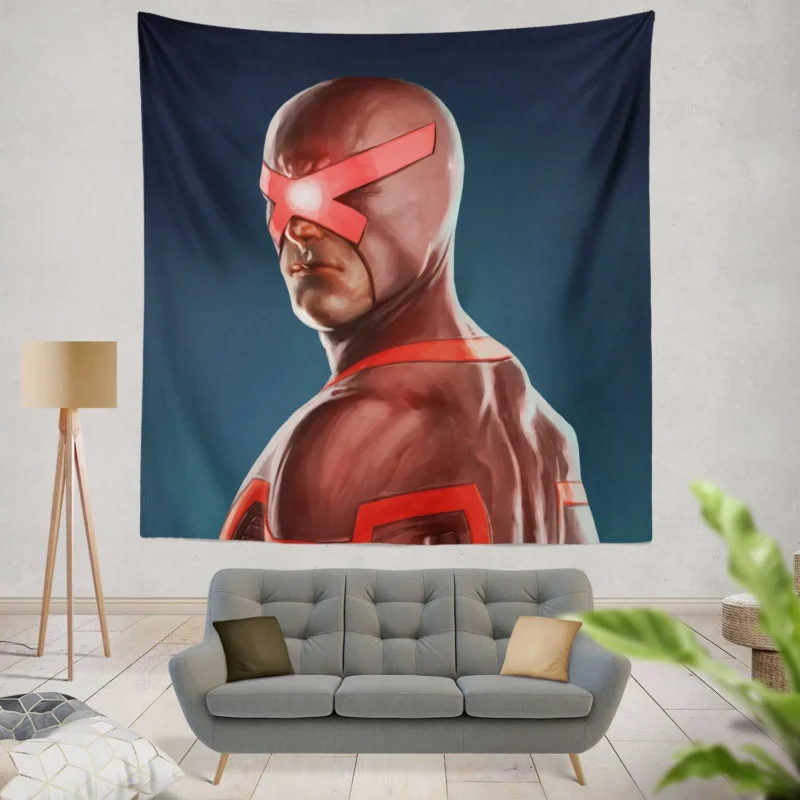 X-Men 97: Cyclops Returns to Animated Action  Wall Tapestry