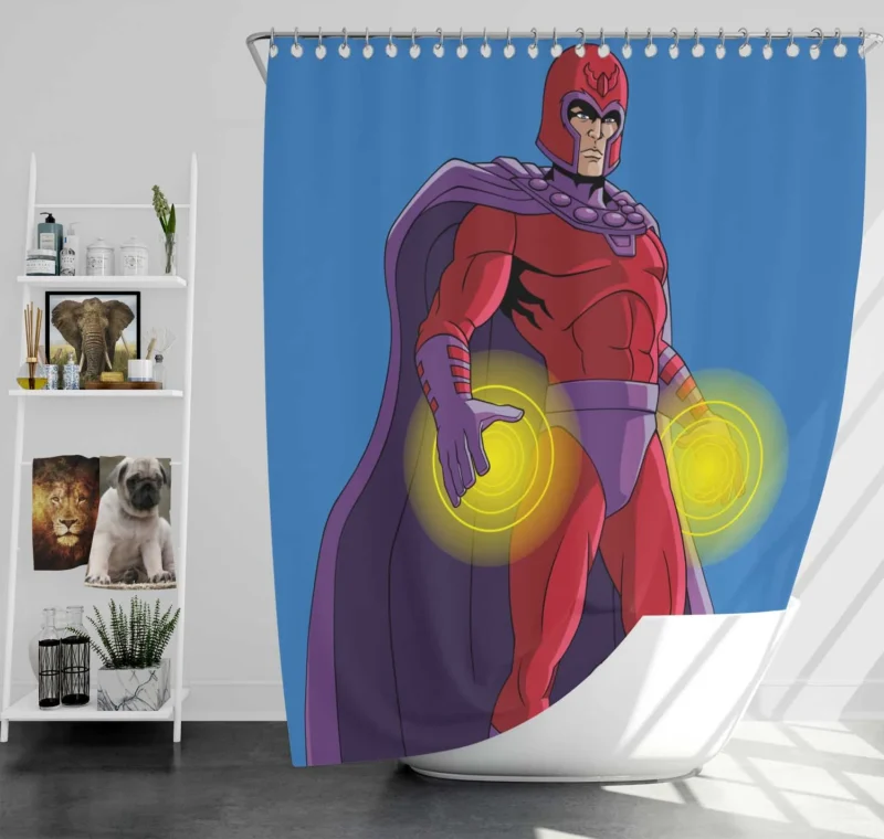 X-Men 97: Get Ready for Magneto Return Shower Curtain