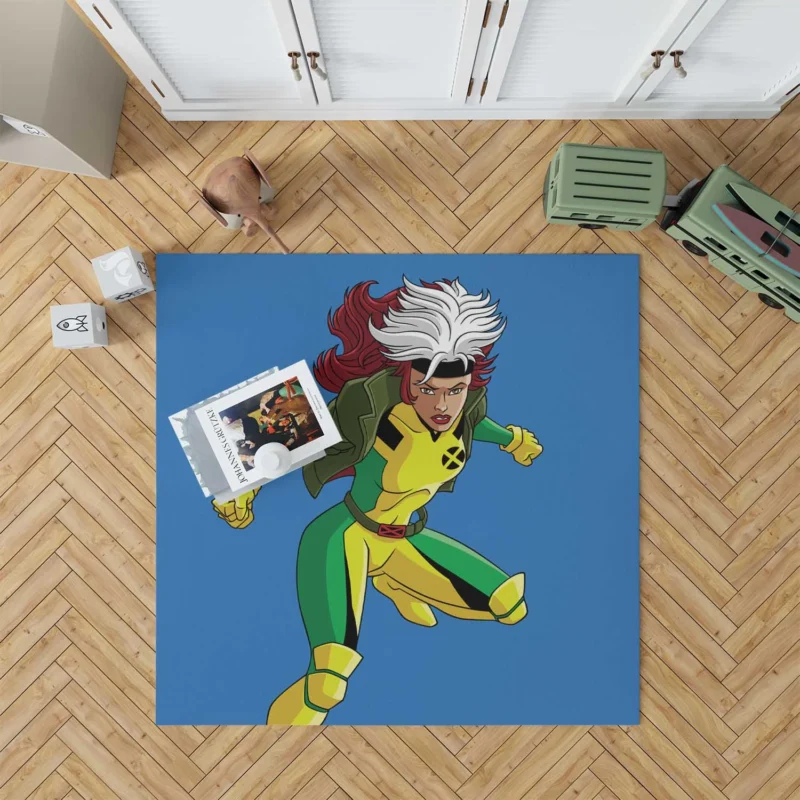 X-Men 97: Revisit the Adventures of Rogue Floor Rug
