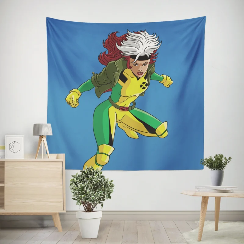 X-Men 97: Revisit the Adventures of Rogue  Wall Tapestry